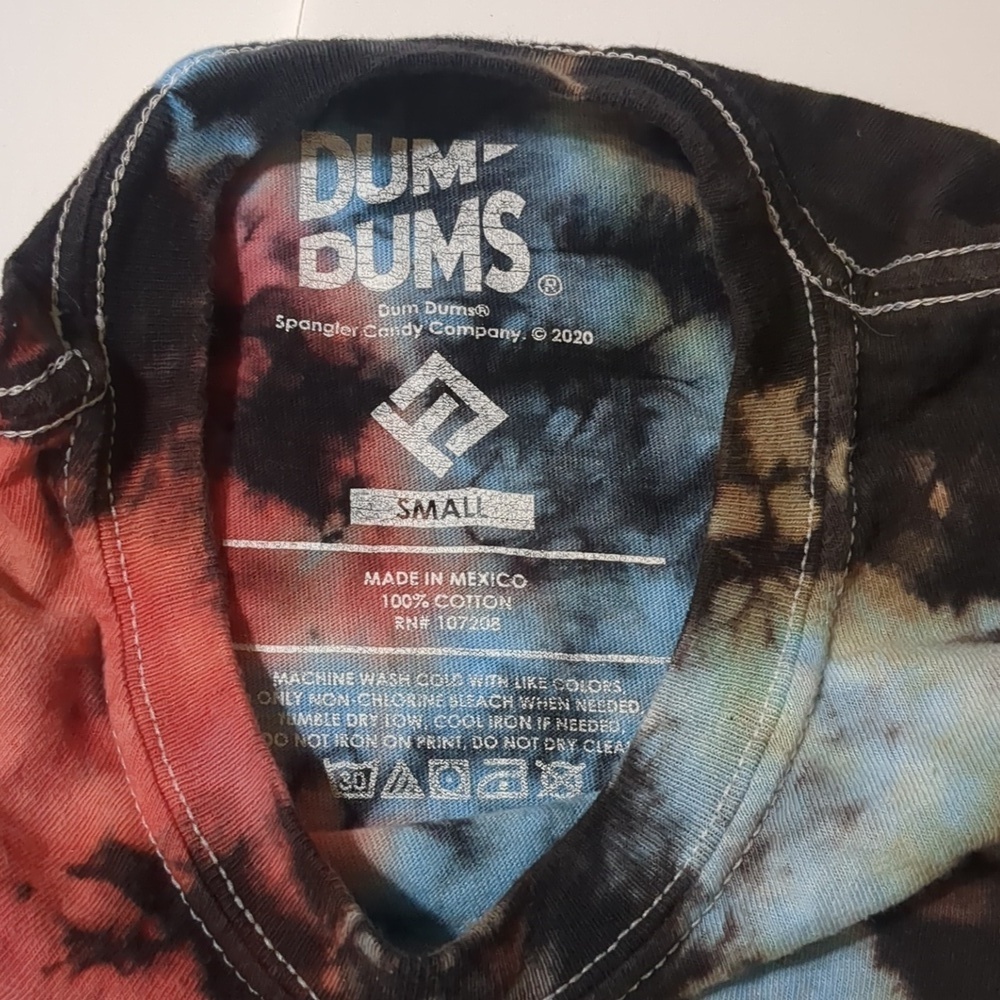 Dum Dums Lollipops Tshirt Limited Edition Men Small  Multicolor Casual Fashion - Picture 4 of 8
